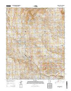 Loma Machete New Mexico Historical topographic map, 1:24000 scale, 7.5 X 7.5 Minute, Year 2013