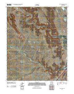Loma Parda New Mexico Historical topographic map, 1:24000 scale, 7.5 X 7.5 Minute, Year 2010