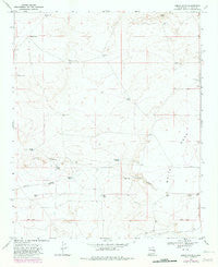 Lomas Gatos New Mexico Historical topographic map, 1:24000 scale, 7.5 X 7.5 Minute, Year 1968