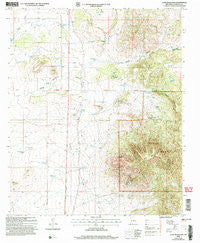 Lone Mountain New Mexico Historical topographic map, 1:24000 scale, 7.5 X 7.5 Minute, Year 2004