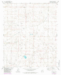 Lone Wolf New Mexico Historical topographic map, 1:24000 scale, 7.5 X 7.5 Minute, Year 1979