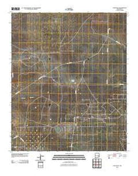 Lone Wolf New Mexico Historical topographic map, 1:24000 scale, 7.5 X 7.5 Minute, Year 2010