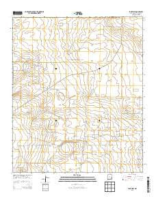 Lone Wolf New Mexico Historical topographic map, 1:24000 scale, 7.5 X 7.5 Minute, Year 2013