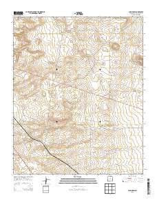 Long Draw New Mexico Historical topographic map, 1:24000 scale, 7.5 X 7.5 Minute, Year 2013