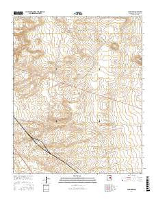 Long Draw New Mexico Current topographic map, 1:24000 scale, 7.5 X 7.5 Minute, Year 2017