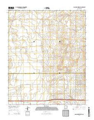 Longhorn Reservoir New Mexico Historical topographic map, 1:24000 scale, 7.5 X 7.5 Minute, Year 2013