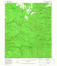 Lookout Mountain New Mexico Historical topographic map, 1:62500 scale, 15 X 15 Minute, Year 1949
