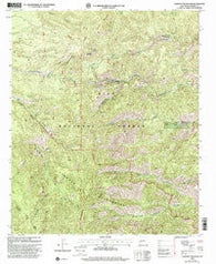 Lookout Mountain New Mexico Historical topographic map, 1:24000 scale, 7.5 X 7.5 Minute, Year 1999