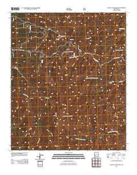 Lookout Mountain New Mexico Historical topographic map, 1:24000 scale, 7.5 X 7.5 Minute, Year 2011