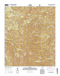 Lookout Mountain New Mexico Historical topographic map, 1:24000 scale, 7.5 X 7.5 Minute, Year 2013