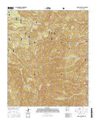 Lookout Mountain New Mexico Current topographic map, 1:24000 scale, 7.5 X 7.5 Minute, Year 2017