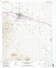 Lordsburg New Mexico Historical topographic map, 1:24000 scale, 7.5 X 7.5 Minute, Year 1963