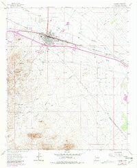 Lordsburg New Mexico Historical topographic map, 1:24000 scale, 7.5 X 7.5 Minute, Year 1963