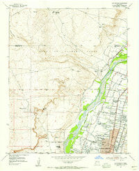 Los Griegos New Mexico Historical topographic map, 1:24000 scale, 7.5 X 7.5 Minute, Year 1954