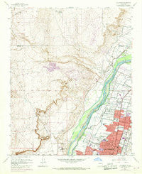 Los Griegos New Mexico Historical topographic map, 1:24000 scale, 7.5 X 7.5 Minute, Year 1960
