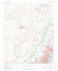Los Griegos New Mexico Historical topographic map, 1:24000 scale, 7.5 X 7.5 Minute, Year 1960