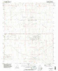 Los Lunas SE New Mexico Historical topographic map, 1:24000 scale, 7.5 X 7.5 Minute, Year 1991
