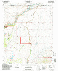 Los Pinos New Mexico Historical topographic map, 1:24000 scale, 7.5 X 7.5 Minute, Year 1995