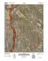 Los Cordovas New Mexico Historical topographic map, 1:24000 scale, 7.5 X 7.5 Minute, Year 2010