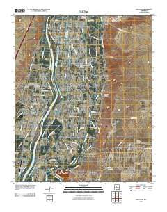 Los Lunas New Mexico Historical topographic map, 1:24000 scale, 7.5 X 7.5 Minute, Year 2010