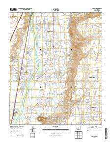 Los Lunas New Mexico Historical topographic map, 1:24000 scale, 7.5 X 7.5 Minute, Year 2013