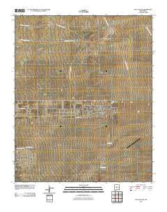 Los Lunas SE New Mexico Historical topographic map, 1:24000 scale, 7.5 X 7.5 Minute, Year 2010