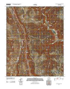 Los Montoyas New Mexico Historical topographic map, 1:24000 scale, 7.5 X 7.5 Minute, Year 2010