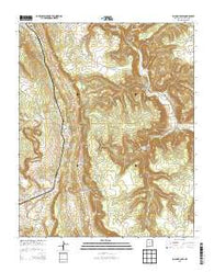 Los Montoyas New Mexico Historical topographic map, 1:24000 scale, 7.5 X 7.5 Minute, Year 2013