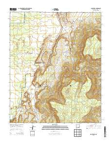 Los Pilares New Mexico Historical topographic map, 1:24000 scale, 7.5 X 7.5 Minute, Year 2013
