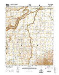 Los Pinos New Mexico Current topographic map, 1:24000 scale, 7.5 X 7.5 Minute, Year 2013