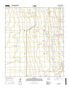 Lost River New Mexico Current topographic map, 1:24000 scale, 7.5 X 7.5 Minute, Year 2017