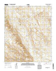 Lovelace Mesa New Mexico Historical topographic map, 1:24000 scale, 7.5 X 7.5 Minute, Year 2013