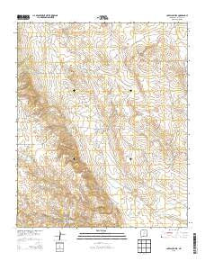 Lovelace Mesa New Mexico Historical topographic map, 1:24000 scale, 7.5 X 7.5 Minute, Year 2013