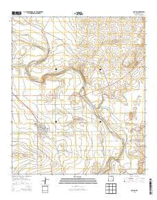 Loving New Mexico Historical topographic map, 1:24000 scale, 7.5 X 7.5 Minute, Year 2013