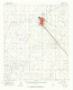 Lovington New Mexico Historical topographic map, 1:62500 scale, 15 X 15 Minute, Year 1962
