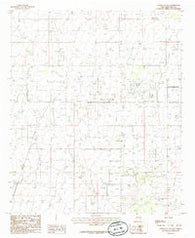 Lovington NW New Mexico Historical topographic map, 1:24000 scale, 7.5 X 7.5 Minute, Year 1985
