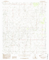 Lovington SW New Mexico Historical topographic map, 1:24000 scale, 7.5 X 7.5 Minute, Year 1985