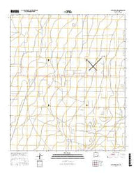 Lovington NW New Mexico Current topographic map, 1:24000 scale, 7.5 X 7.5 Minute, Year 2017