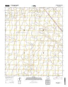 Lovington SE New Mexico Historical topographic map, 1:24000 scale, 7.5 X 7.5 Minute, Year 2013