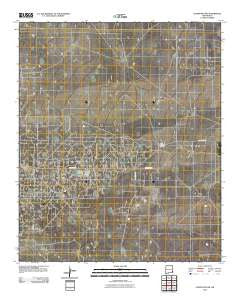 Lovington SW New Mexico Historical topographic map, 1:24000 scale, 7.5 X 7.5 Minute, Year 2010
