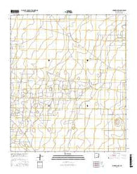 Lovington SW New Mexico Current topographic map, 1:24000 scale, 7.5 X 7.5 Minute, Year 2017