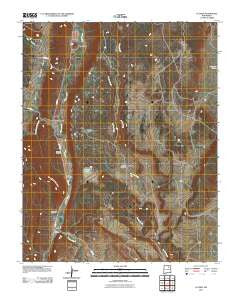 Lucero New Mexico Historical topographic map, 1:24000 scale, 7.5 X 7.5 Minute, Year 2010
