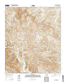 Lucky Lake New Mexico Historical topographic map, 1:24000 scale, 7.5 X 7.5 Minute, Year 2013