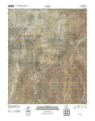 Lucy New Mexico Historical topographic map, 1:24000 scale, 7.5 X 7.5 Minute, Year 2010