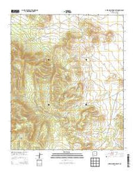 Luera Mountains East New Mexico Historical topographic map, 1:24000 scale, 7.5 X 7.5 Minute, Year 2013