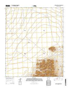 Luera Mountains NW New Mexico Historical topographic map, 1:24000 scale, 7.5 X 7.5 Minute, Year 2013