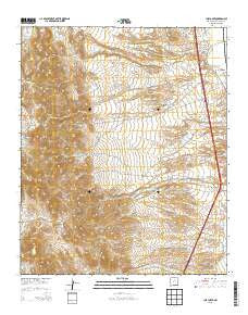 Luis Lopez New Mexico Historical topographic map, 1:24000 scale, 7.5 X 7.5 Minute, Year 2013