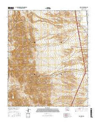 Luis Lopez New Mexico Current topographic map, 1:24000 scale, 7.5 X 7.5 Minute, Year 2017
