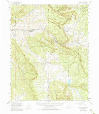 Lumberton New Mexico Historical topographic map, 1:62500 scale, 15 X 15 Minute, Year 1955