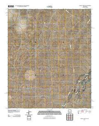 Lumley Lake NE New Mexico Historical topographic map, 1:24000 scale, 7.5 X 7.5 Minute, Year 2010